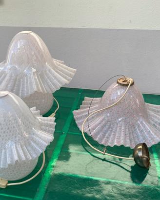 Tris Lampade Murano