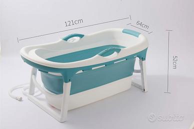 Vasca da bagno salvaspazio