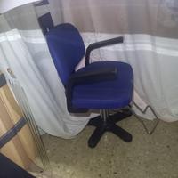 Sedia idraulica ed inclinabi con Specchio bello