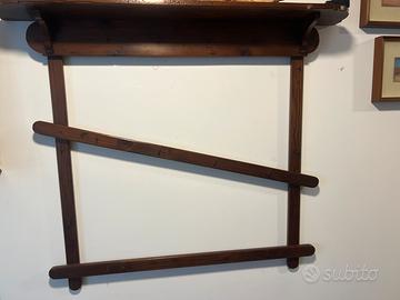 Mobile pensile rustico in legno