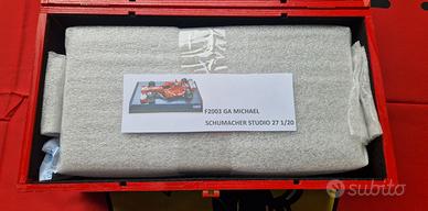 FERRARI F2003GA MICHAEL SCHUMACHER STUDIO 27 1/20