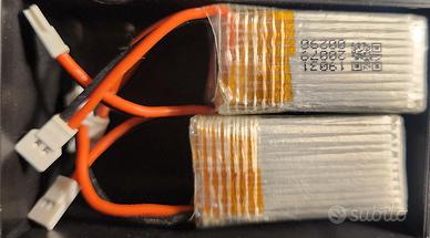 6 Batterie LiPo 3.7V per Droni RC Modellismo 1S