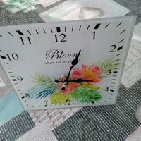 Orologio in vetro 