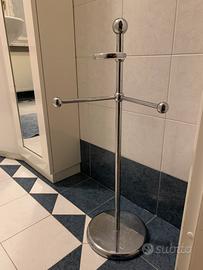 Piantana porta rotolo e salvietta altezza 69.