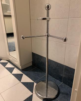 Piantana porta rotolo e salvietta altezza 69.