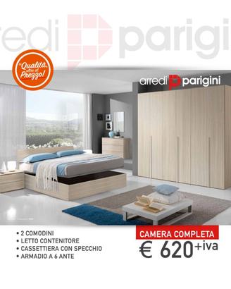 -Camera da letto- PRONTA CONSEGNA - 3 COLORI