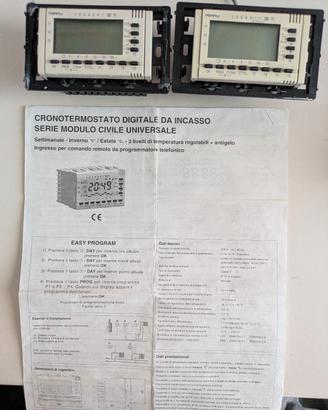 3 Cronotermostati Perry