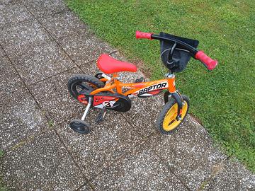 bicicletta bambino con rotelle 2/3/4 anni