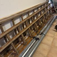 Pali per rete pallavolo regolabili d acciaio