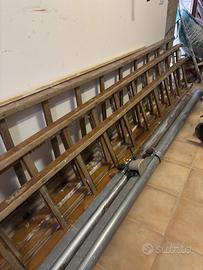 Pali per rete pallavolo regolabili d acciaio