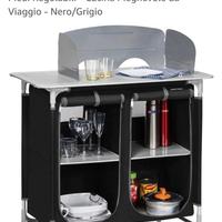 Mobiletto cucina per campeggio