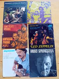 Lotto dischi 45 giri Rock anni 70
