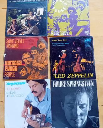 Lotto dischi 45 giri Rock anni 70