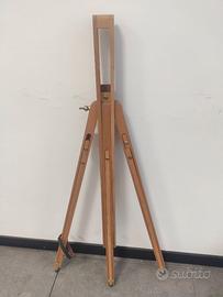 Cavalletto per pittura in legno