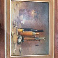 Dipinto, natura morta, firmato grossi anno 1970