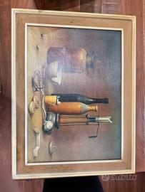 Dipinto, natura morta, firmato grossi anno 1970