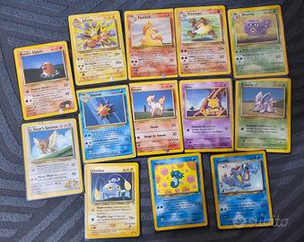 carte pokemon lotto misto 