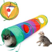 Gioco tunnel per gatto o animali domestici in casa