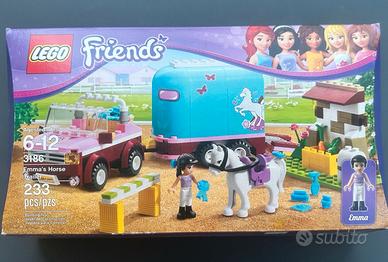 LEGO Friends 3186 Emma’s Horse Trailer COMPLETO