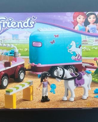 LEGO Friends 3186 Emma’s Horse Trailer COMPLETO