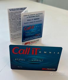 Carta di credito telefonica