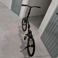 Bici pieghevole b-fold 3 con sacco di protezione