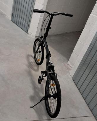 Bici pieghevole b-fold 3 con sacco di protezione