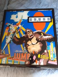 display vetro flipper anni 70.
