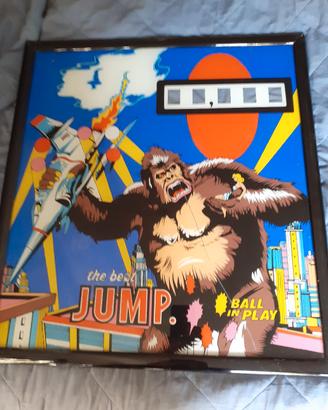display vetro flipper anni 70.