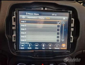 autoradio uconnect jeep compass renegade 8.4