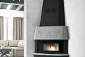 Caminetto inserto a pellet eva calor giotto 12 kw