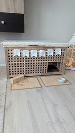 Gabbietta coniglietto o piccoli animali domestici 