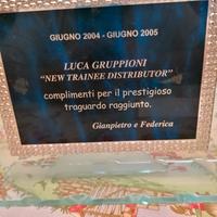 Targa Vetro Cristallo premio Giugno 2004-2005 