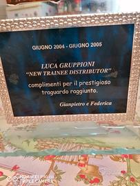 Targa Vetro Cristallo premio Giugno 2004-2005 