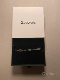 Bracciale con quadrifogli 2Jewels