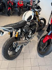 Scarico basso Triumph Scrambler 1200