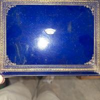 scatola originale cartier paris in color blu