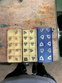 Placchette utensili tornio - vari tipi e materiali