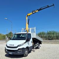 IVECO DAILY 50C15 EURO 6 GRU + RIBALTABILE