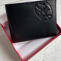 Portafoglio Pelle nero NUOVO