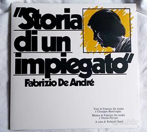 FABRIZIO DE ANDRE' Storia Di Un Impiegato - vinile