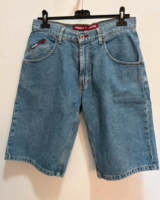 Tommy Jeans bermuda jeans azzurro M uomo