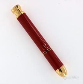 Matitone Valentino Vintage  in oro e bordeaux