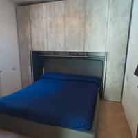letto contenitore e armadio a ponte