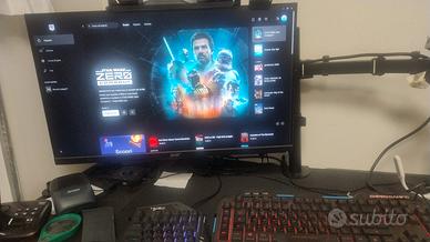 PC gioco ufficio completo