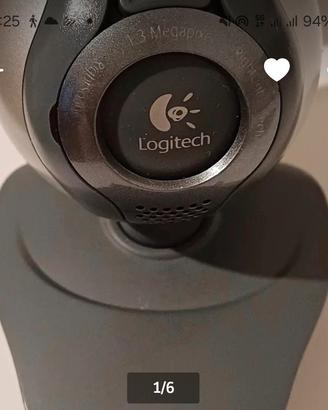 Webcam Logitech per portatile