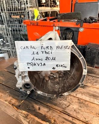 Cambio Ford Fiesta 1.4 TDCi Anno 2011 Codice Motor