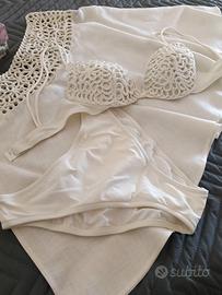 Completo bikini con pareo "Exilia" originale nuovo