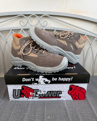 Scarpe antinfortunistiche U-Power numero 42 NUOVE