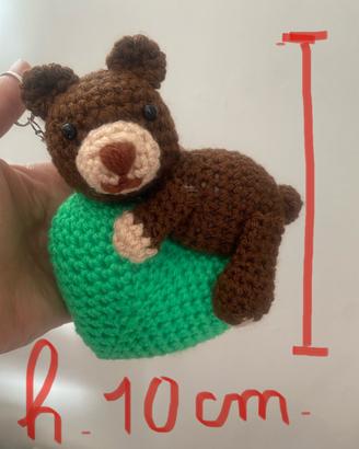Orsetto amigurumi con cuore